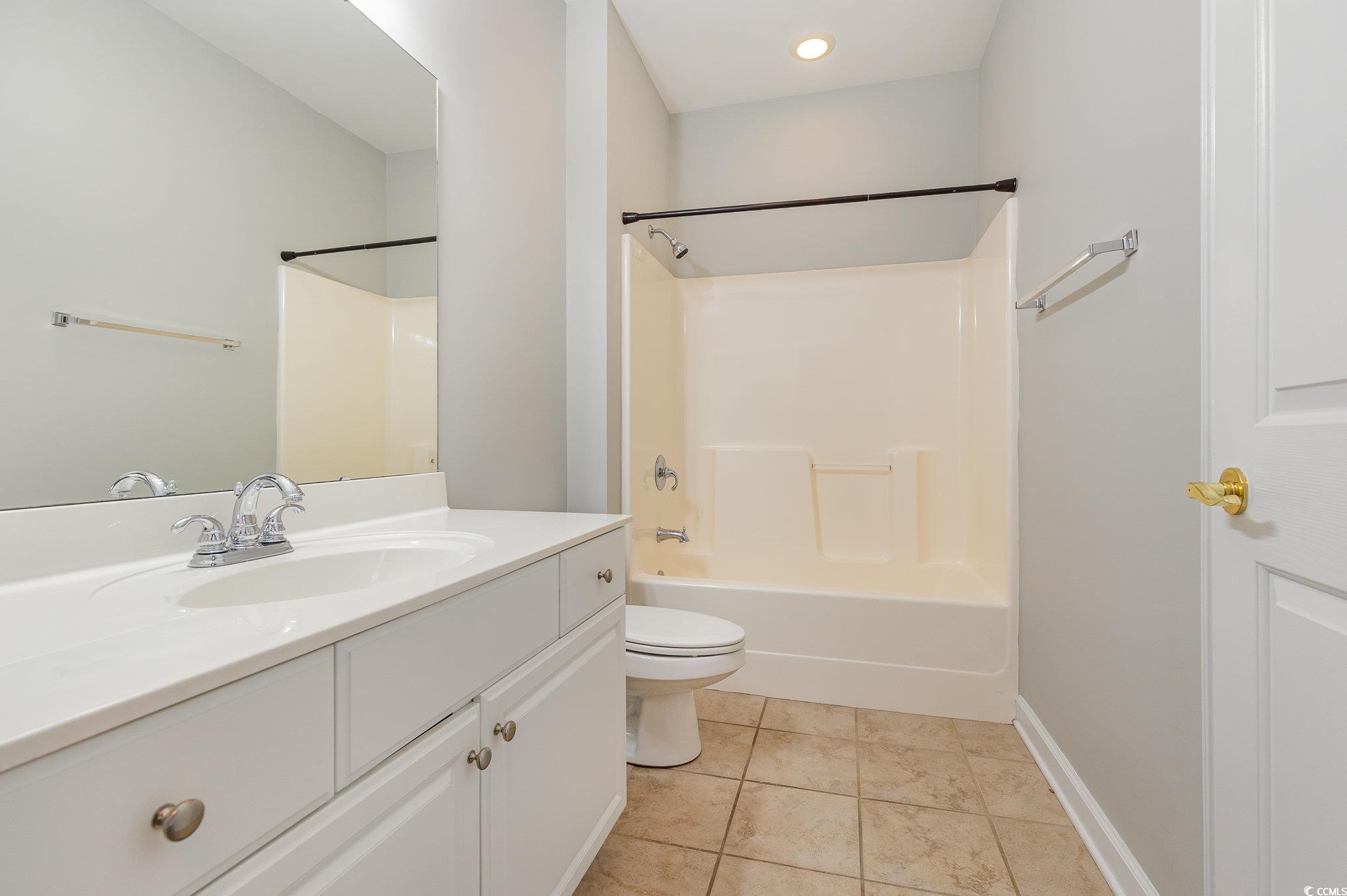 2740 Bayboro Street Loris, SC 29569 - Photo 38 of 40 Full bathroom with tile patterned flooring, vanity