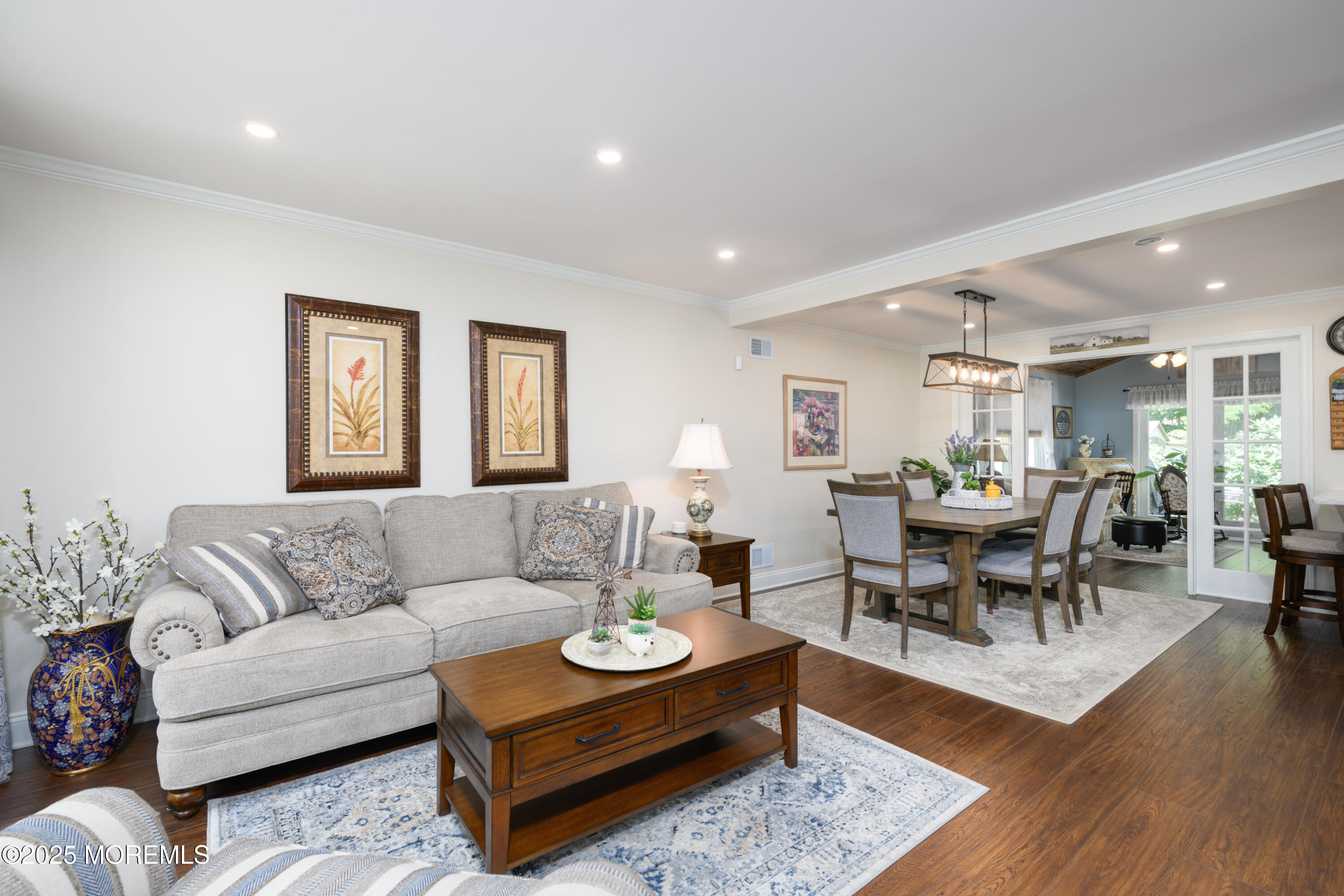 101 Millbrook Place Middletown, NJ 07748 - Photo 12 of 58 a living room with furniture and wooden floor