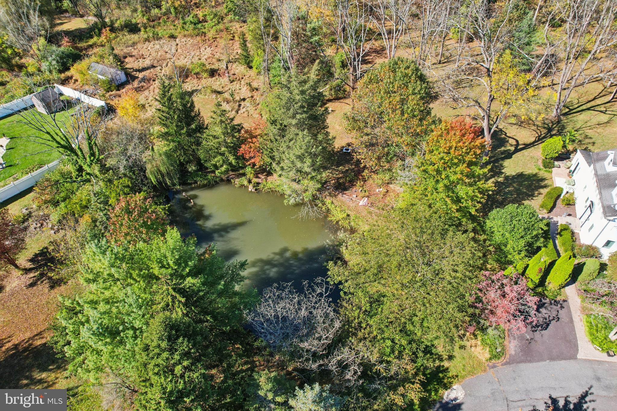1323 Kepler Road Pottstown, PA 19464 - Photo 49 of 56 Serene pond surrounded by vibrant foliage.