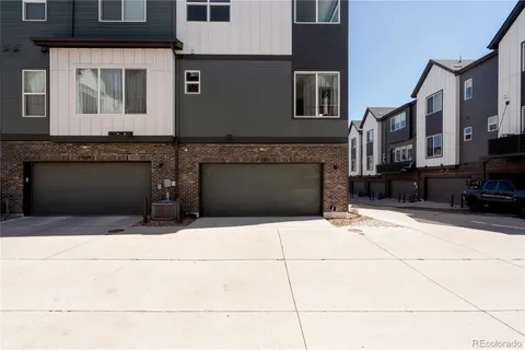 a street view along with residential houses