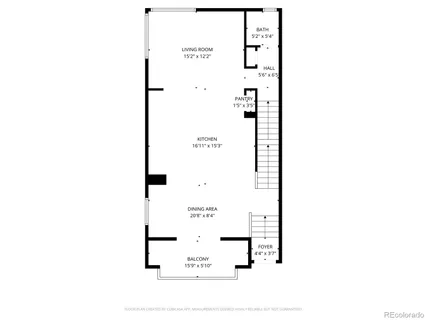 a picture of a floor plan