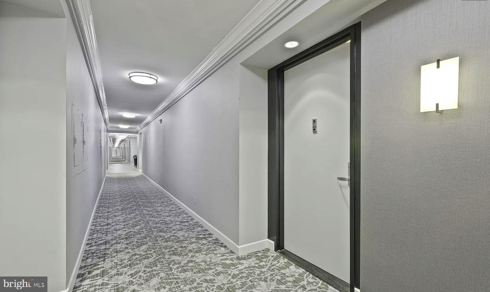 5101 River Road, Unit 513 Bethesda, MD 20816 - Photo 6 of 42 Clean Modern Hallways