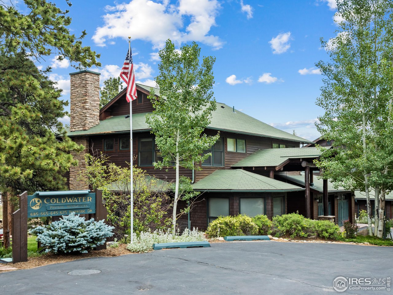 685 Riverside Drive Estes Park, CO 80517 - Photo 43 of 45 Welcome to Coldwater Condos, a small complex of just 4 custom homes along the river.