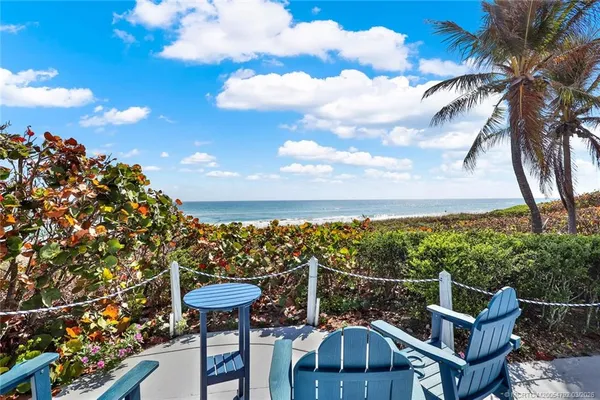 a view of an ocean and beach