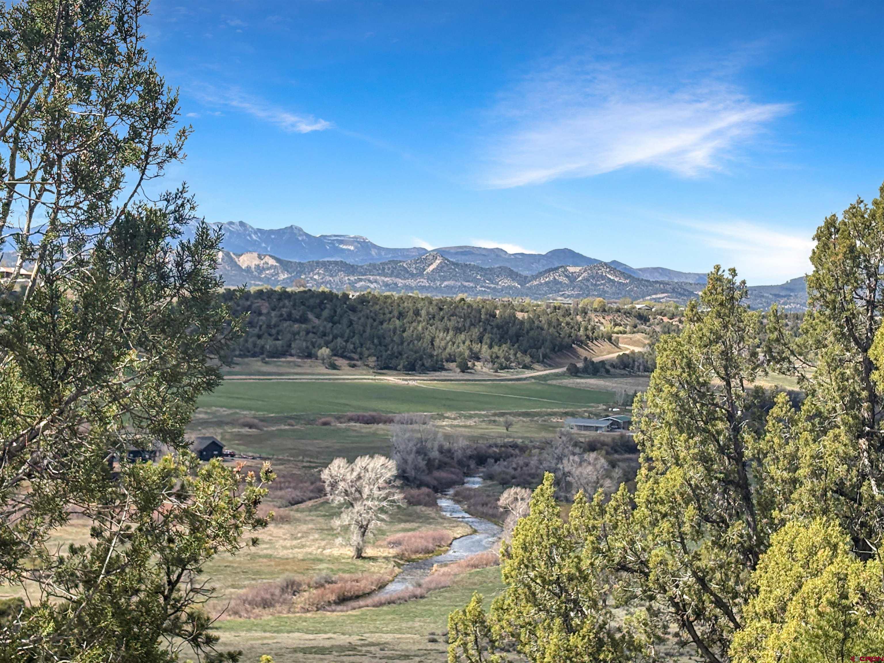 231 Bareback Lane Durango, CO 81303 - Photo 21 of 30 a view of a lake with a mountain in the background