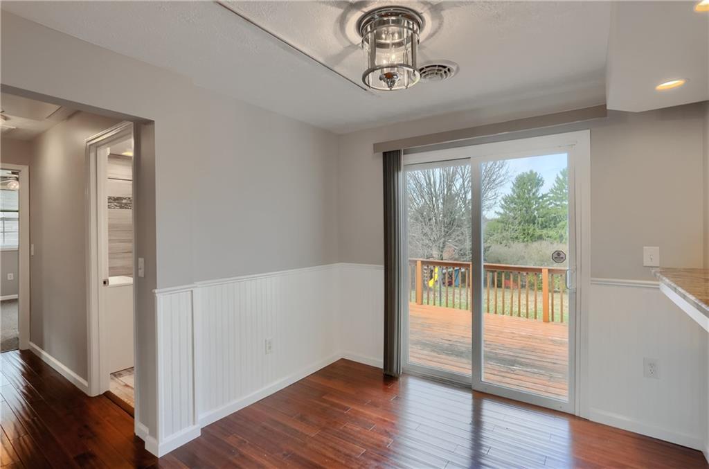 110 Oakville Road Beaver Falls, PA 15010 - Photo 14 of 48 a view of an entryway with wooden floor