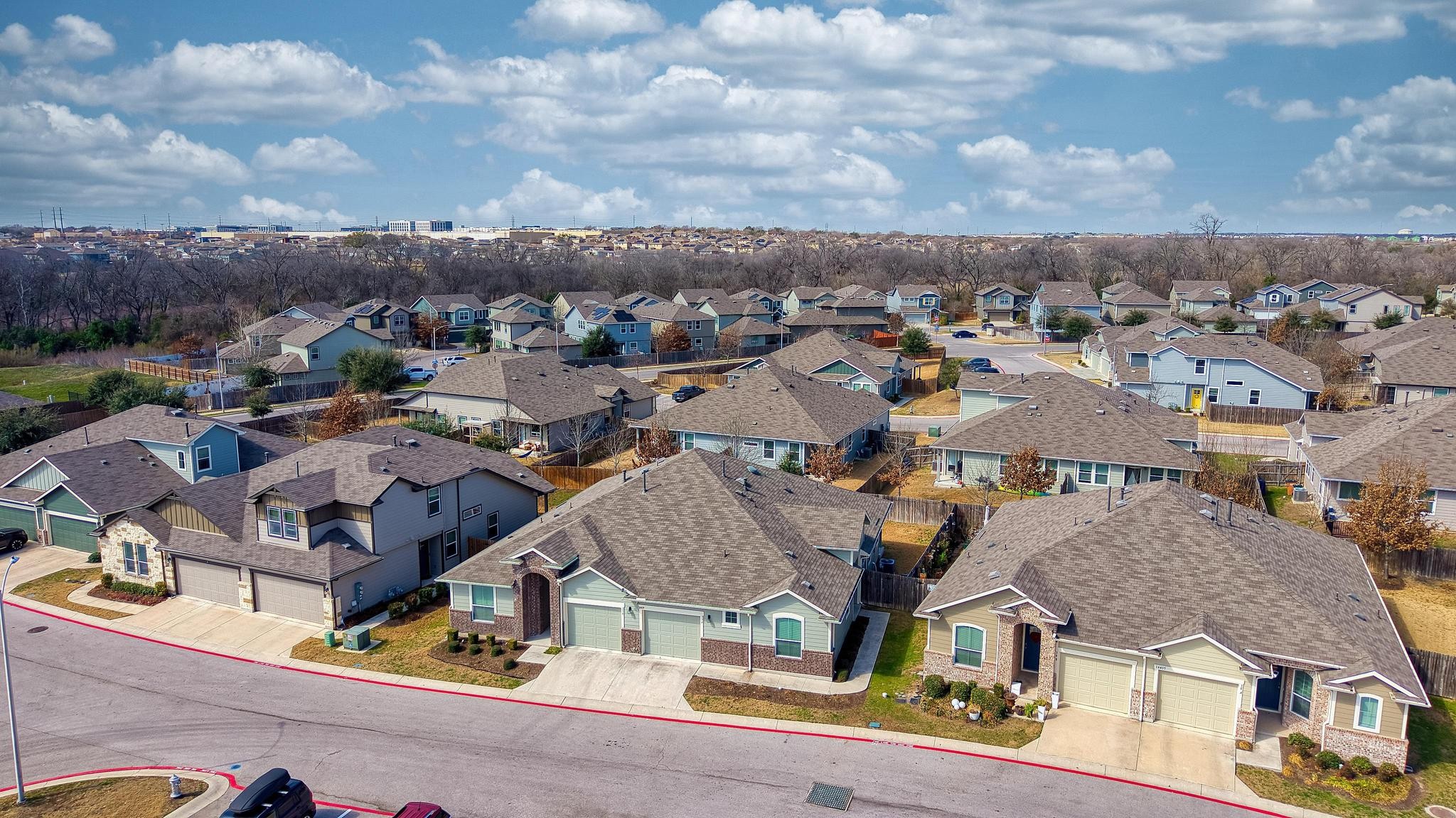 14409 Frankel Loop, Unit 33A Pflugerville, TX 78660 - Photo 27 of 28 an aerial view of multiple house