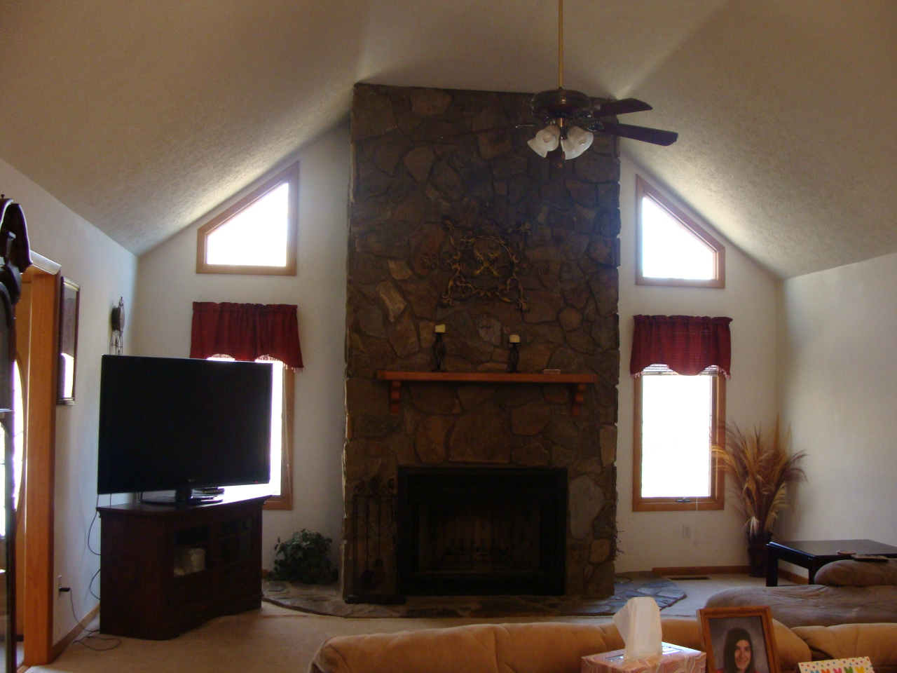 2677 White House Road Moneta, VA 24121 - Photo 7 of 30 Fireplace