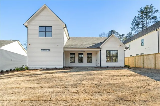 a view of balcony with wooden floor