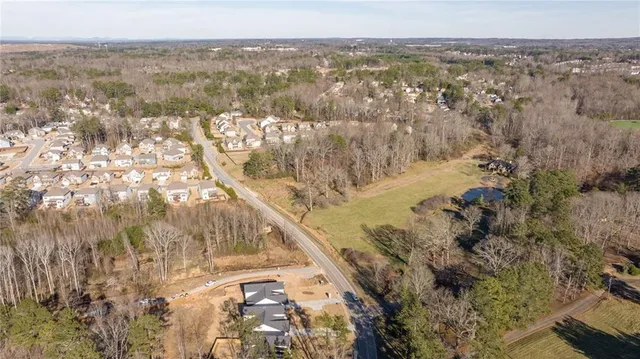 a view of city and mountain