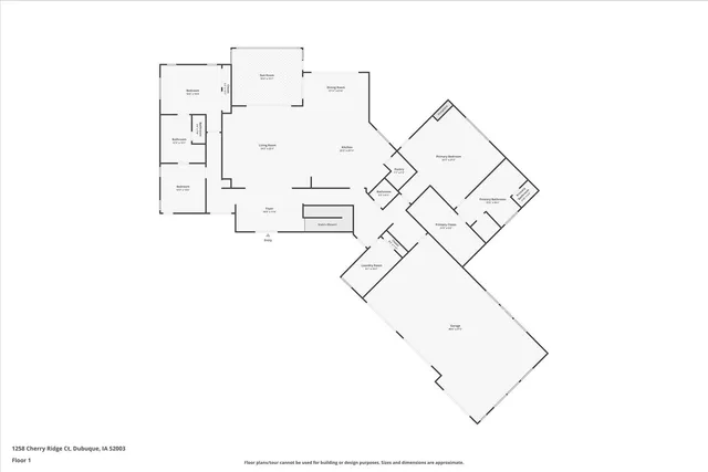 a picture of floor plan