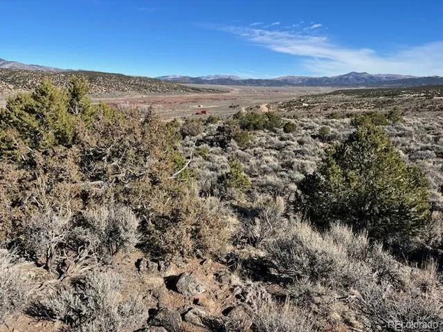 a view of city and mountain