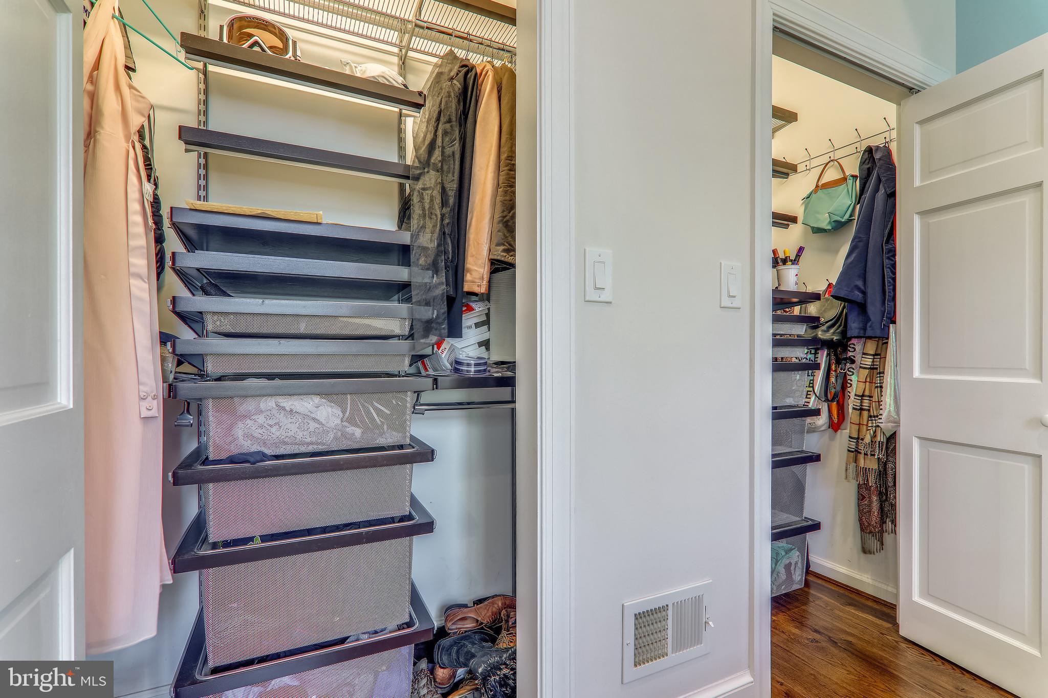232 9th Street Southeast Washington, DC 20003 - Photo 21 of 36 Custom Elfa Systems in all Closets