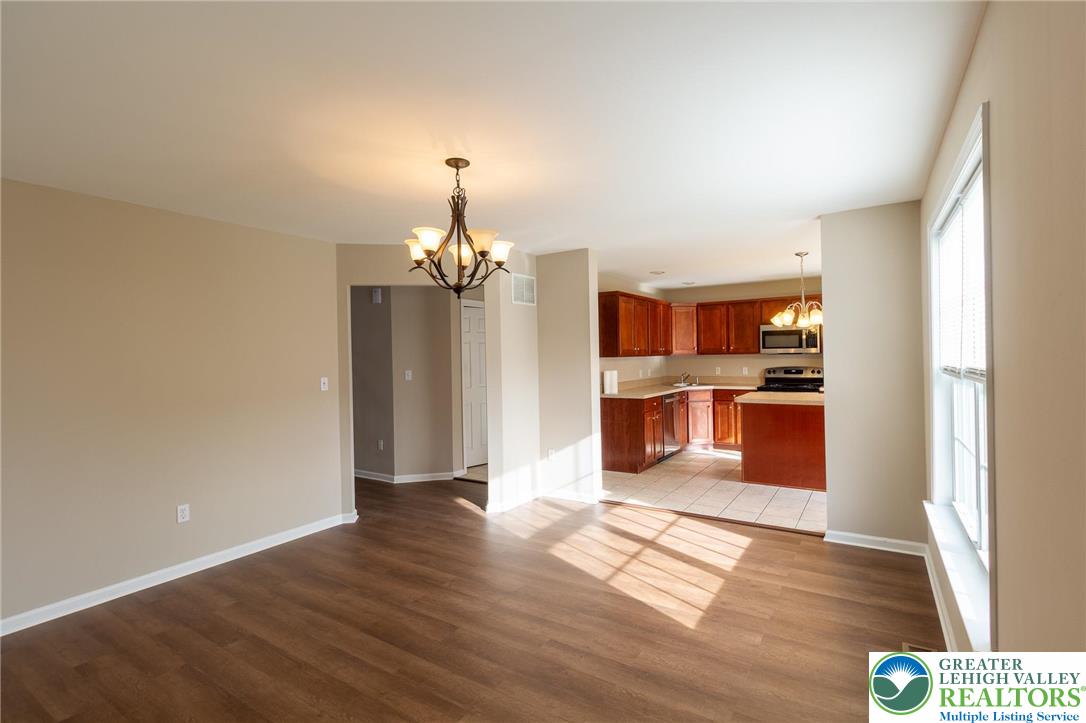 4138 Walter Road Bethlehem, PA 18020 - Photo 15 of 39 a view of a kitchen with wooden floor and a kitchen