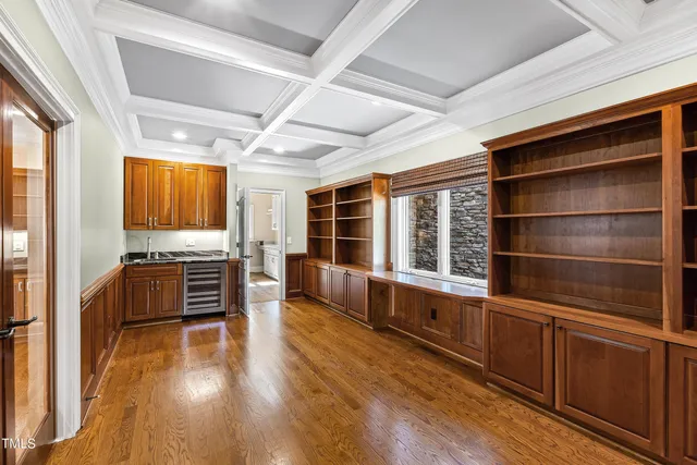 a bathroom with a window