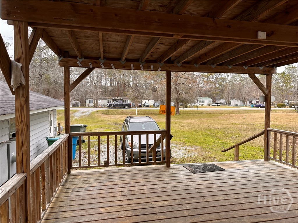 219-221 John Carter Road Bloomingdale, GA 31302 - Photo 18 of 46 221 front porch