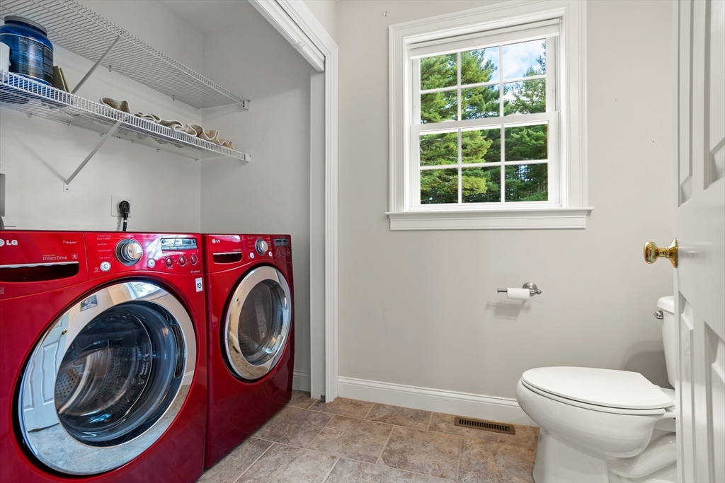3 Gilson Road Littleton, MA 01460 - Photo 25 of 36 a utility room with dryer and washer