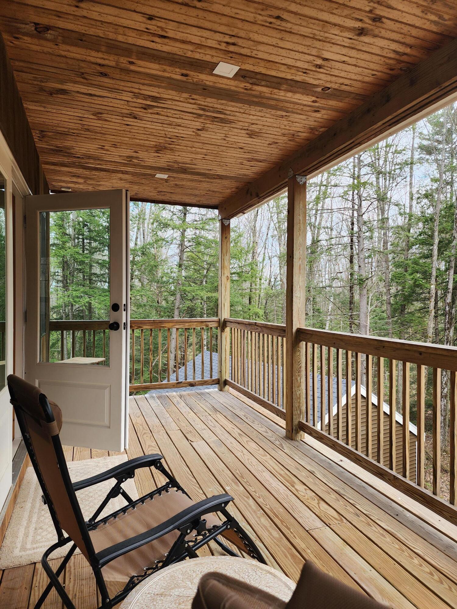 407 Whichers Mills Road Alfred, ME 04002 - Photo 25 of 49 Primary Bedroom Outside Deck