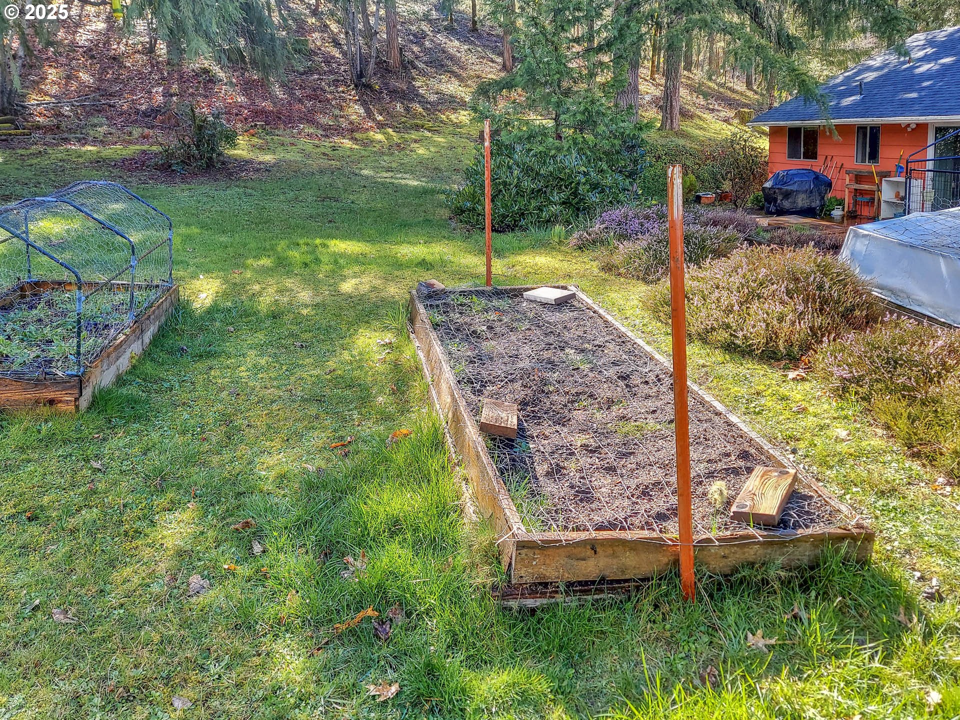 1260 Canyonville-Riddle Road Riddle, OR 97469 - Photo 29 of 44 a view of a backyard with garden