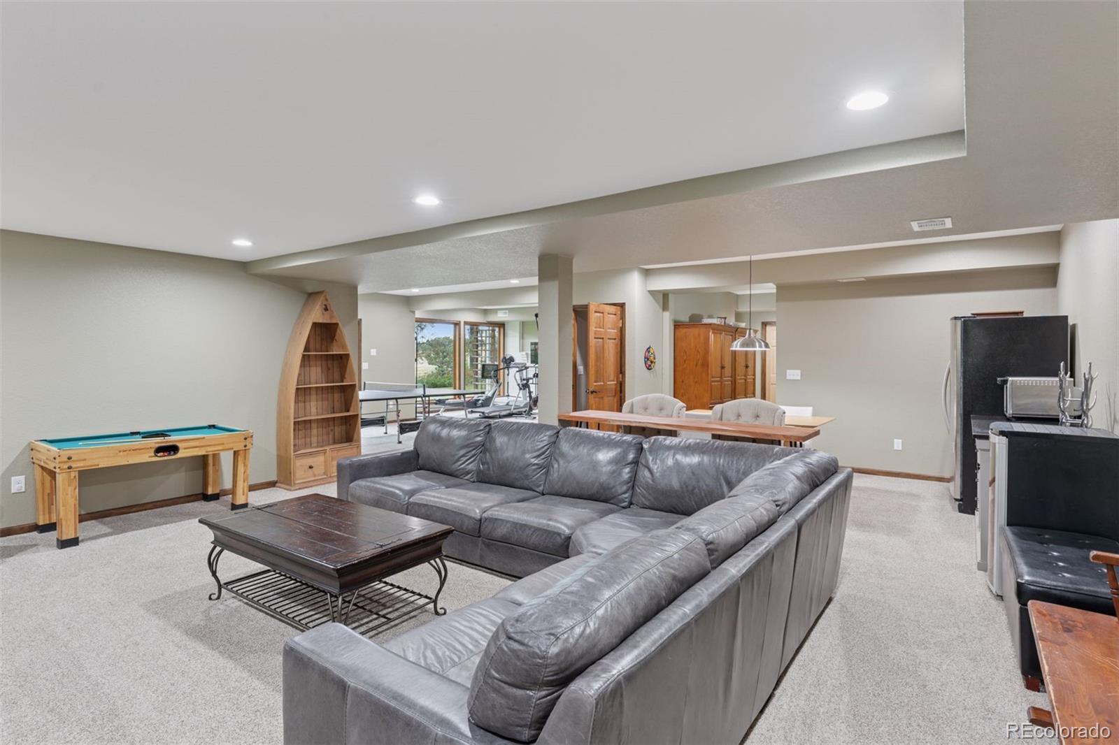 7501 Stroh Road Parker, CO 80134 - Photo 33 of 49 a living room with furniture and a flat screen tv