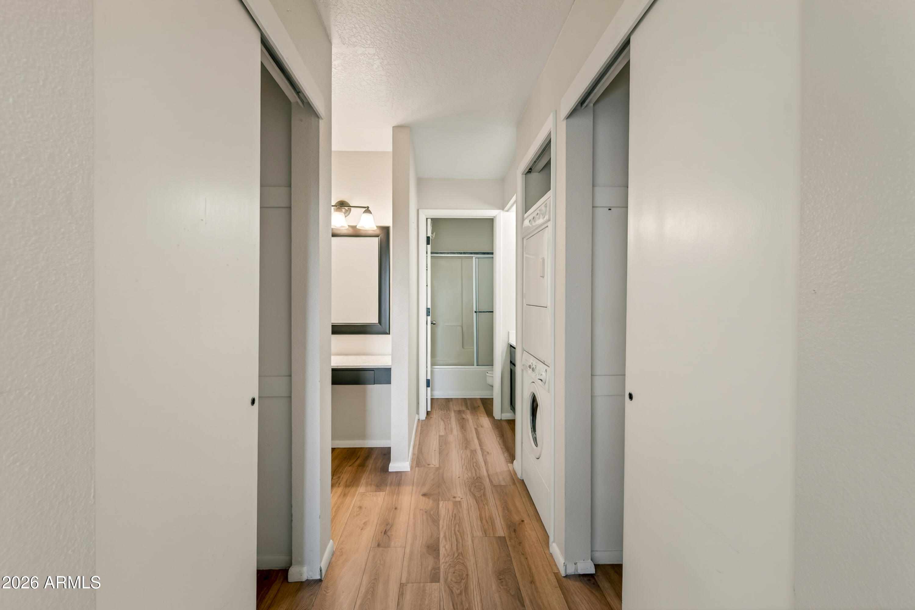 65 Verde Valley School Road, Unit D15 Sedona, AZ 86351 - Photo 14 of 27 a view of hallway with wooden floor