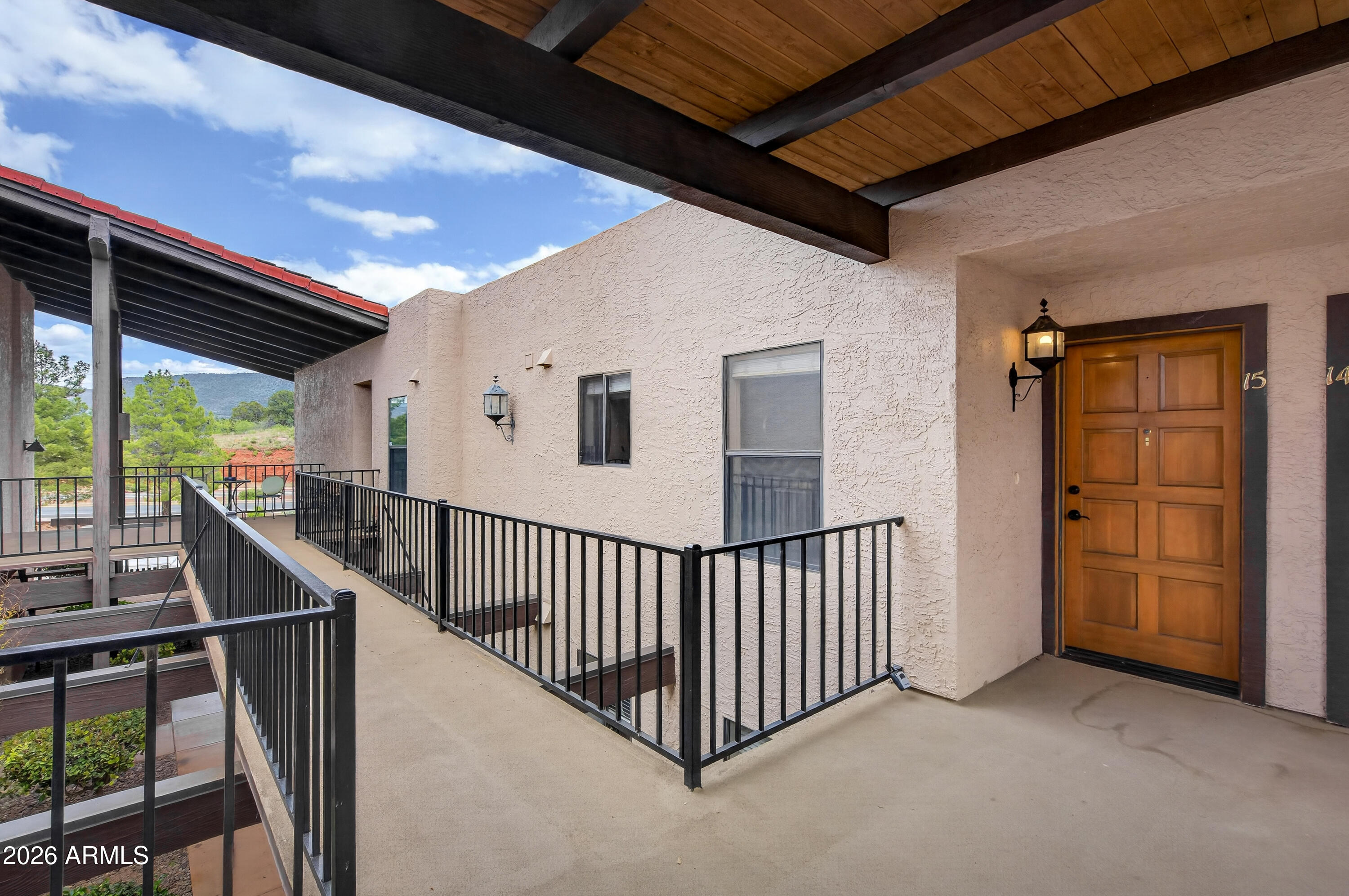 65 Verde Valley School Road, Unit D15 Sedona, AZ 86351 - Photo 2 of 27 a view of a balcony