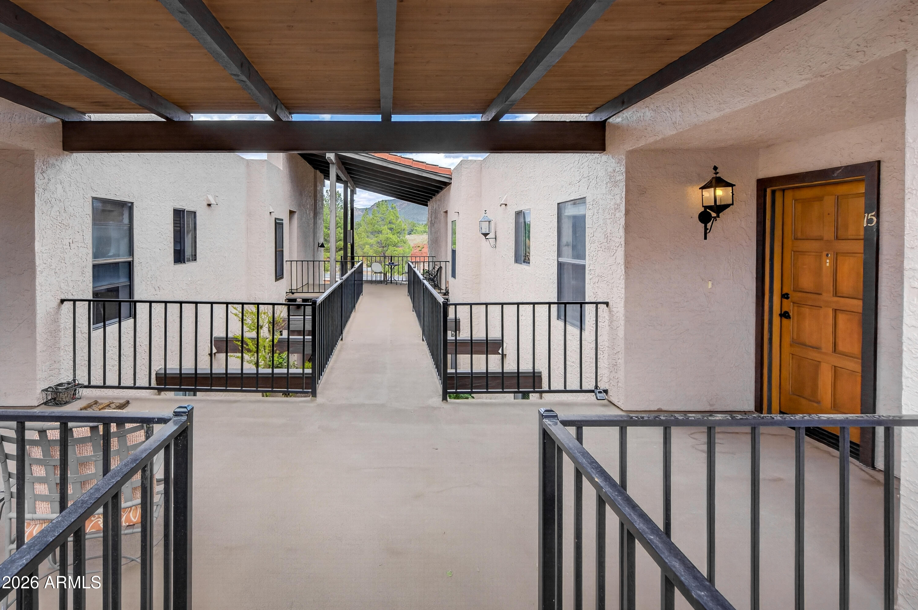 65 Verde Valley School Road, Unit D15 Sedona, AZ 86351 - Photo 3 of 27 a view of entryway with wooden floor