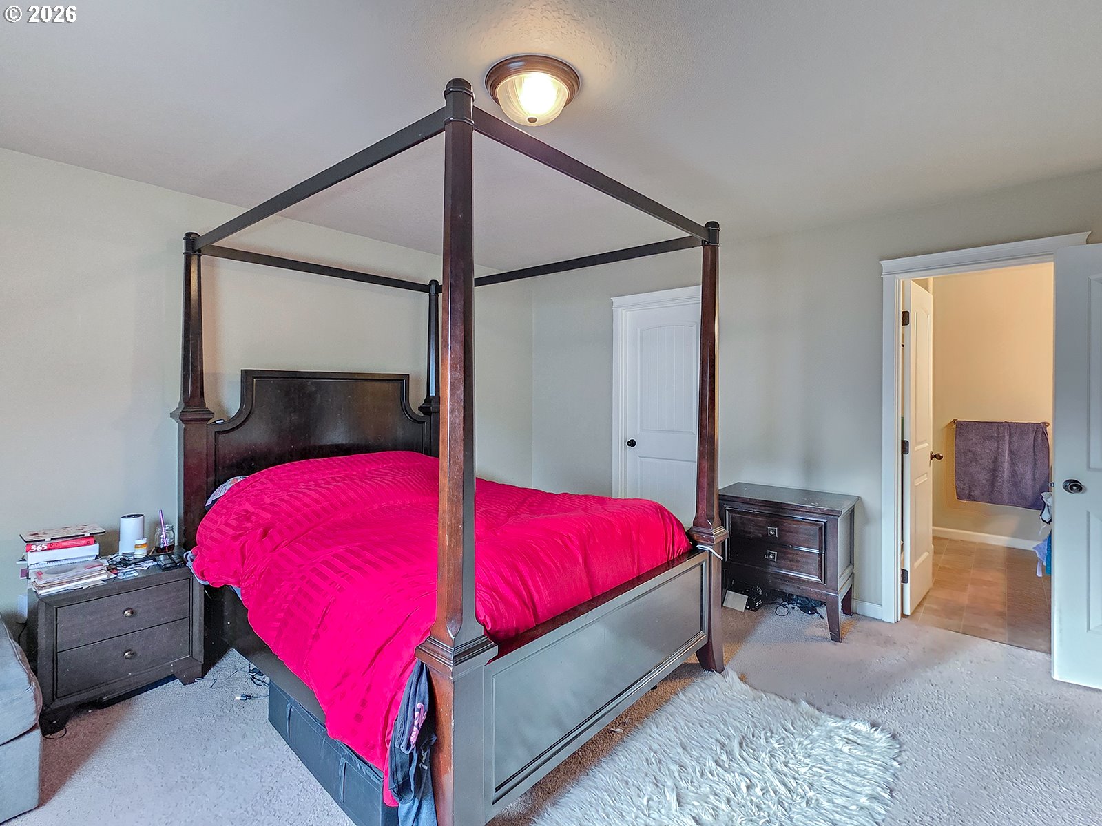 2838 26th Avenue Forest Grove, OR 97116 - Photo 20 of 37 a bedroom with a bed window and a table