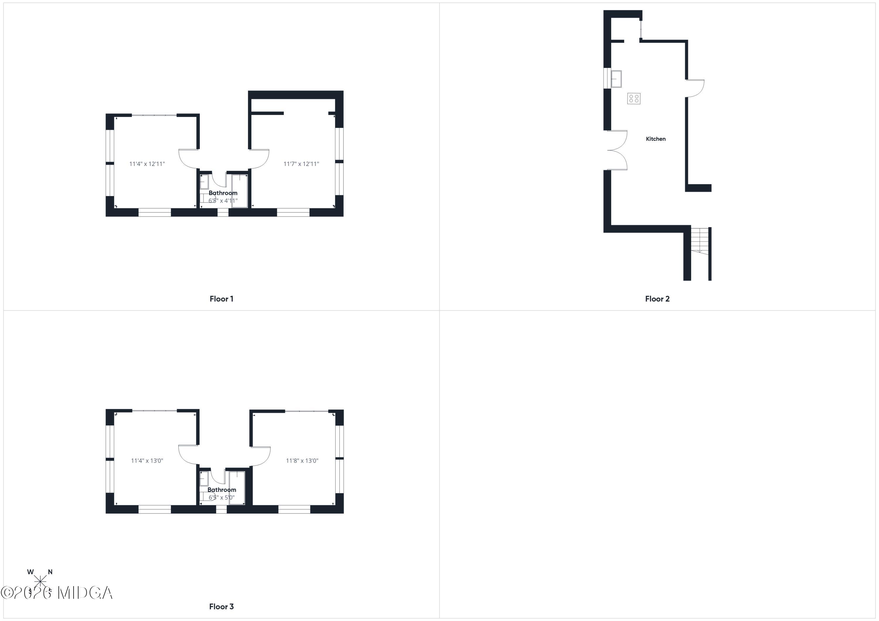 1432 Duncan Avenue Perry, GA 31069 - Photo 46 of 46 a picture of a floor plan