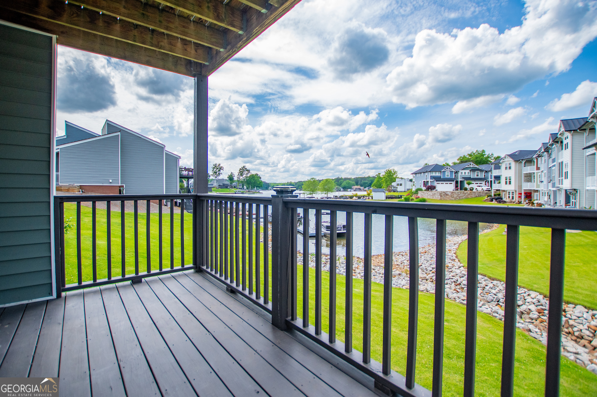 325 Berry Court Villa Rica, GA 30180 - Photo 26 of 43 a view of a balcony with wooden floor