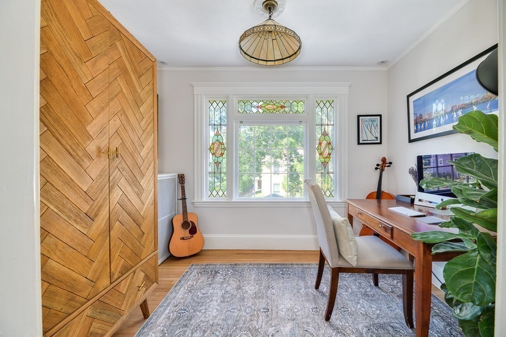 104 Manet Road Newton, MA 02467 - Photo 14 of 24 a view of a livingroom with furniture and a window