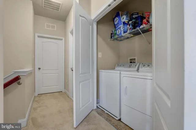 a room with storage and utility