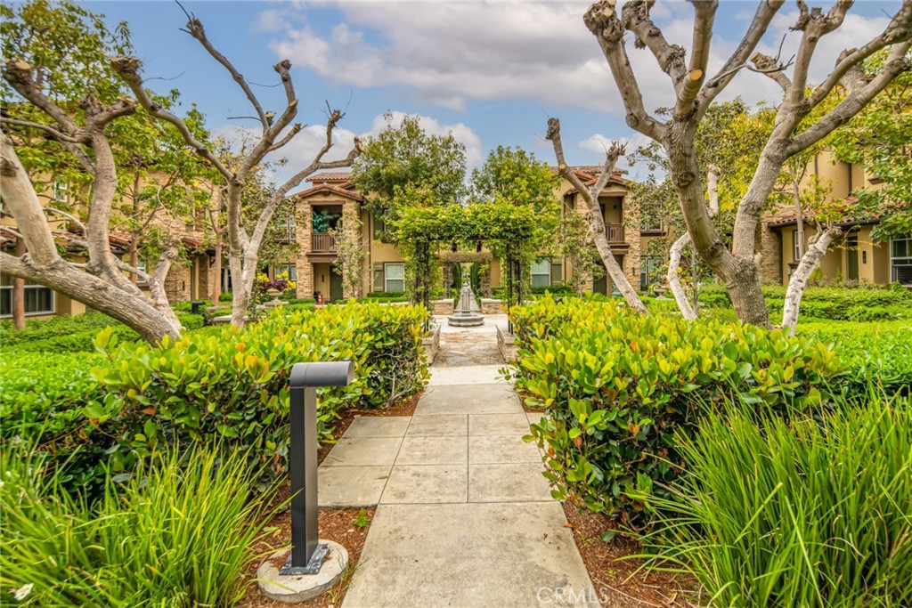 233 Danbrook Irvine, CA 92603 - Photo 3 of 32 a view of a pathway both side of flower
