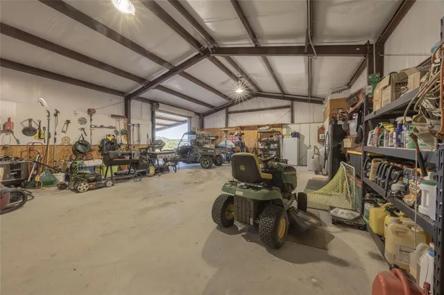 an aerial view of beach and an ocean