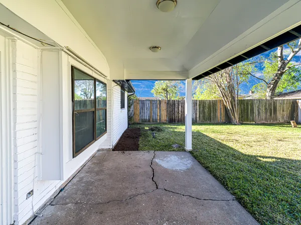 a view of swimming pool with outdoor space