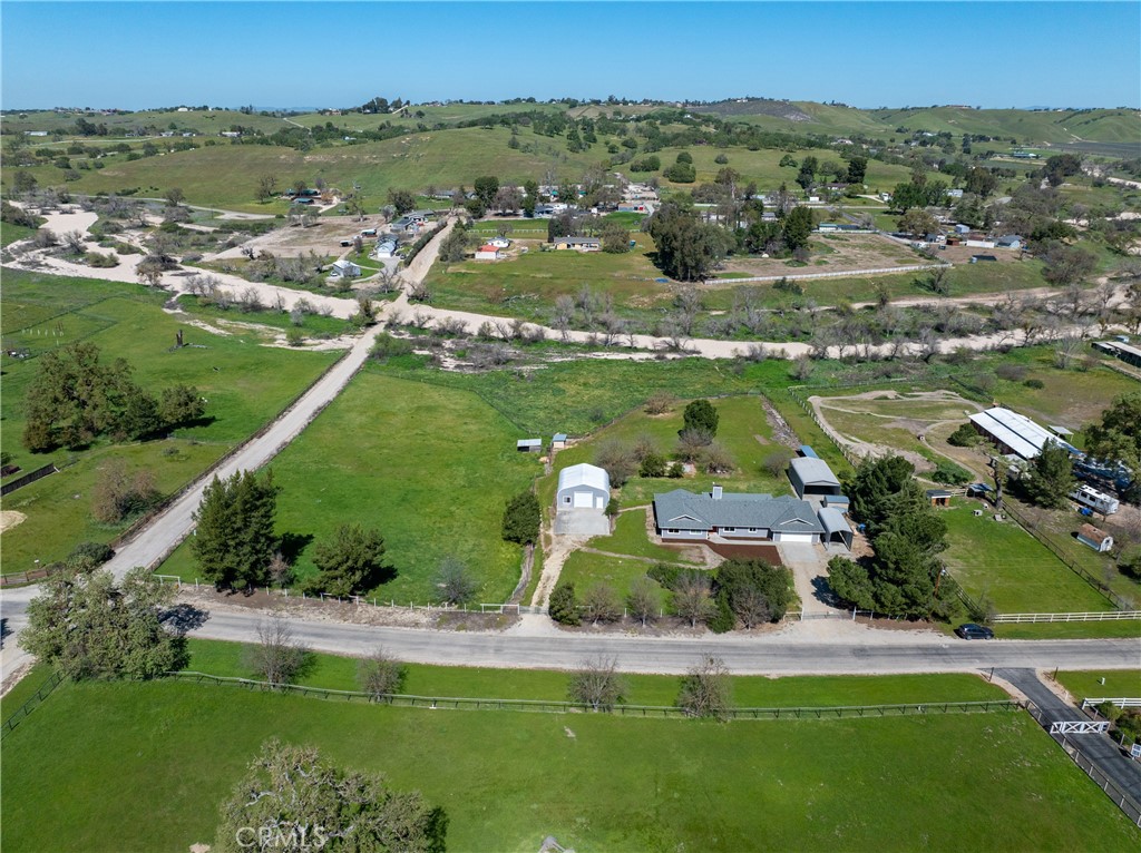 6446 Windmill Place Paso Robles, CA 93446 - Photo 2 of 44 an aerial view of lake residential houses with outdoor space and swimming pool