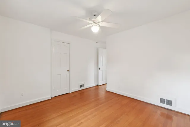 wooden floor in an empty room