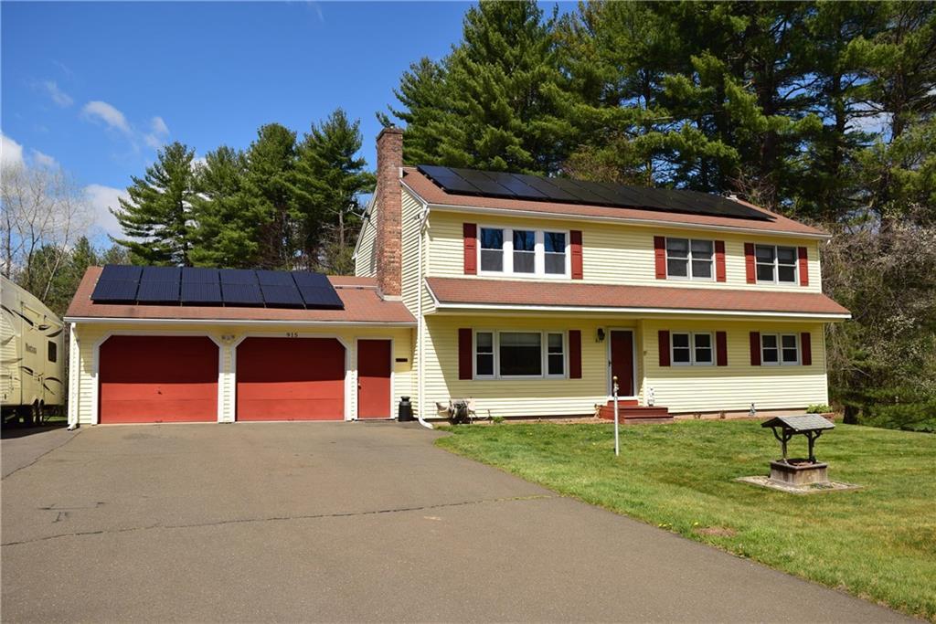 915 Copper Hill Road Suffield, CT 06093 - Photo 1 of 1 a house view with a outdoor space