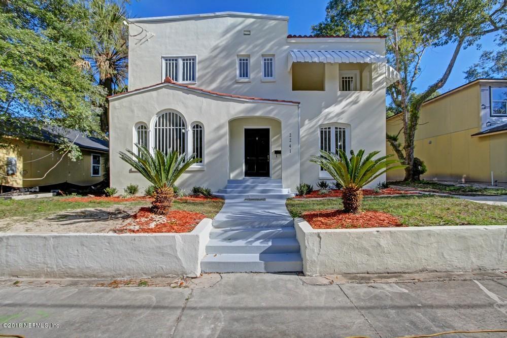 2241 Bayview Road Jacksonville, FL 32210 - Photo 1 of 55 a front view of a house with a yard