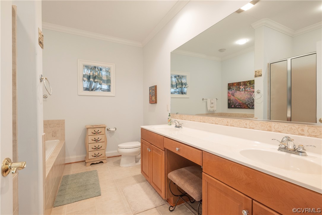 580 Riverside Drive Lancaster, VA 22503 - Photo 42 of 50 a bathroom with a sink a toilet and a mirror