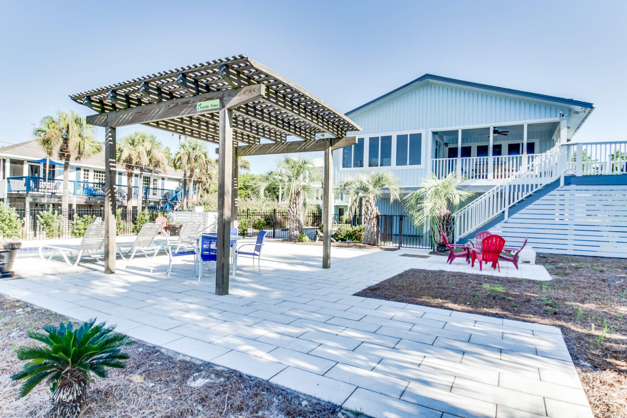 74 Pompano Street Inlet Beach, FL 32461 - Photo 24 of 46 a view of a house with a porch
