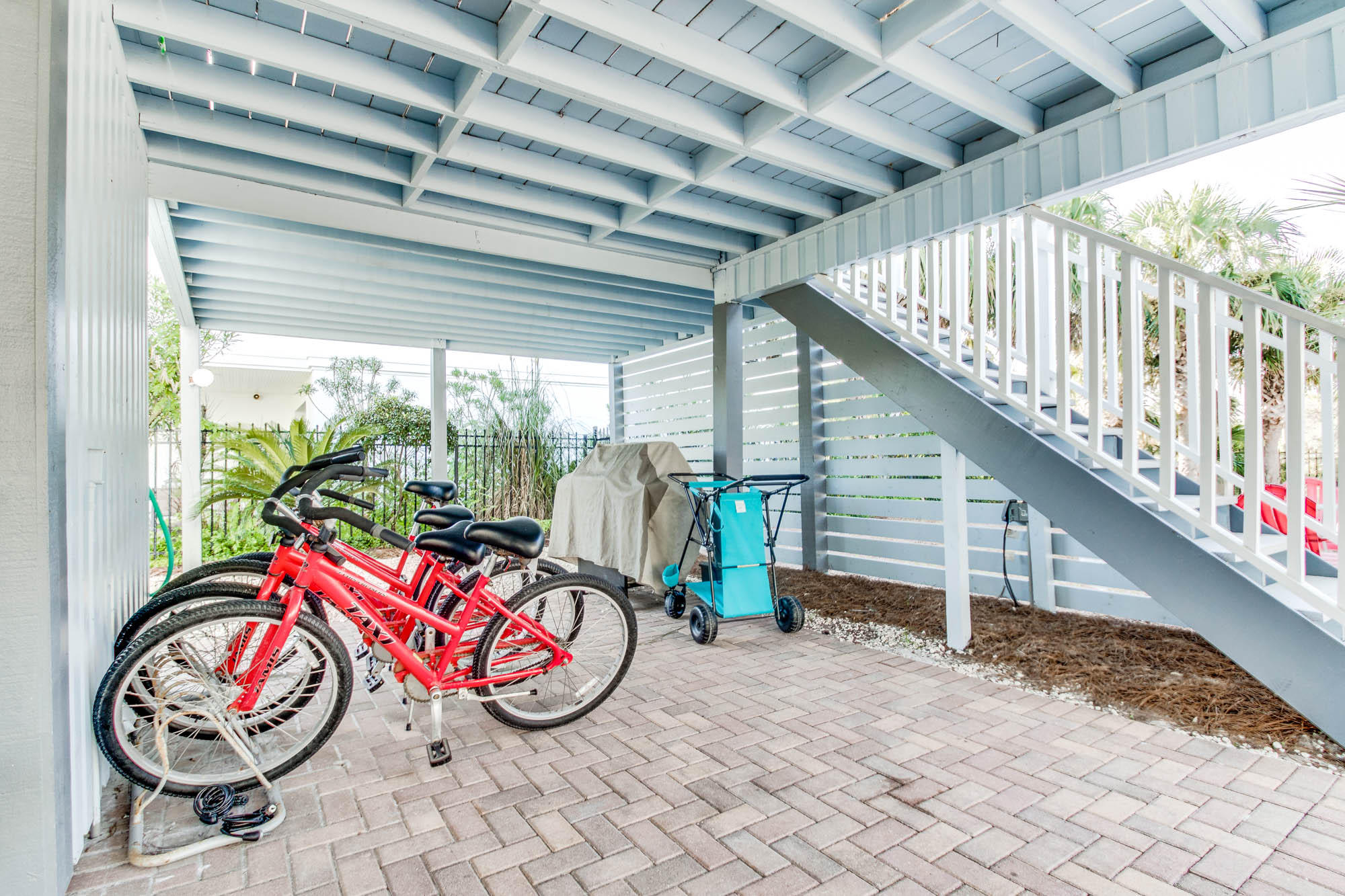 74 Pompano Street Inlet Beach, FL 32461 - Photo 32 of 46 a view of bike storage
