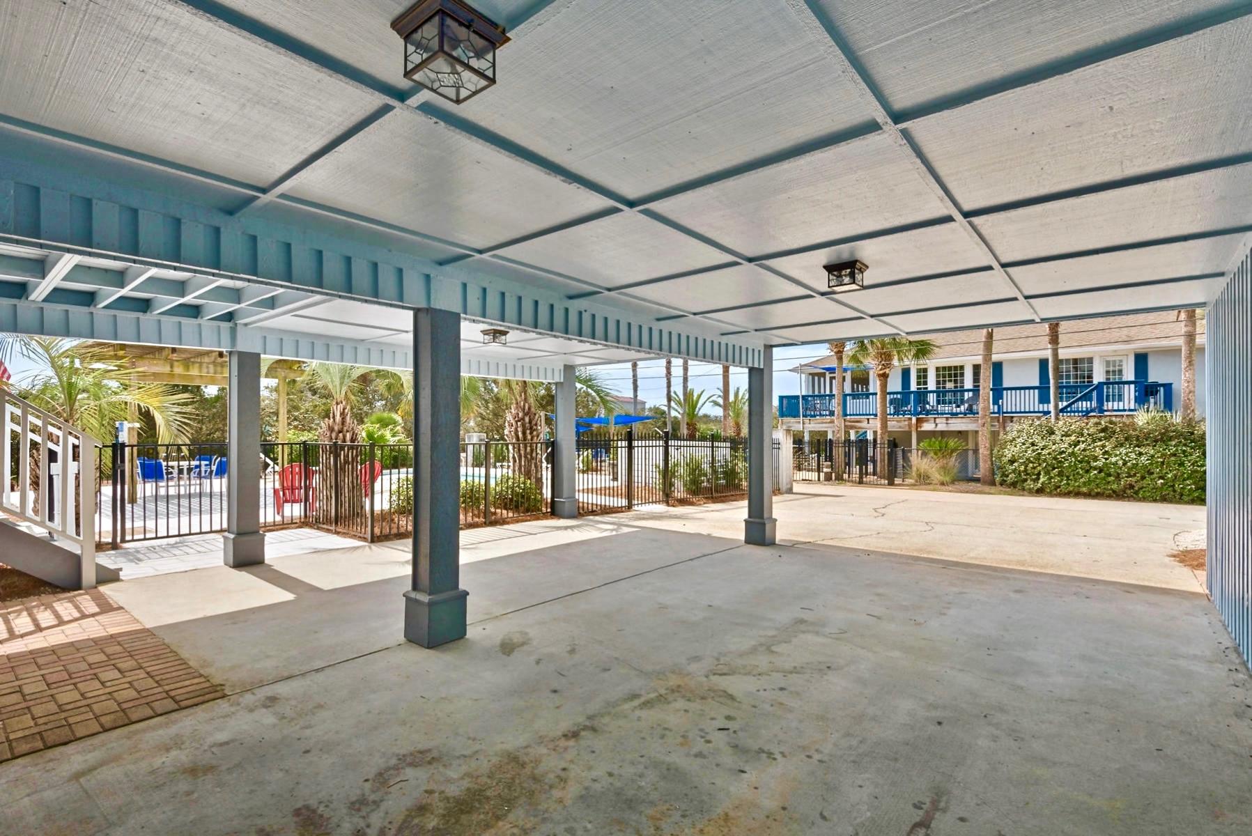 74 Pompano Street Inlet Beach, FL 32461 - Photo 40 of 46 a view of an empty room with wooden floor