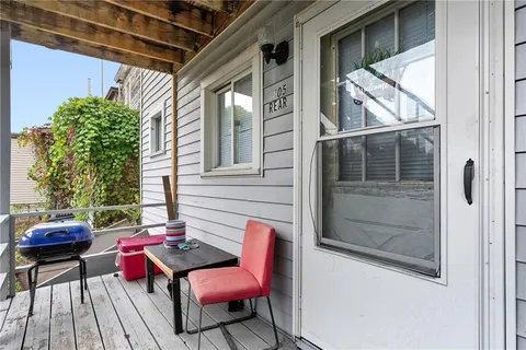 a view of storage and utility room