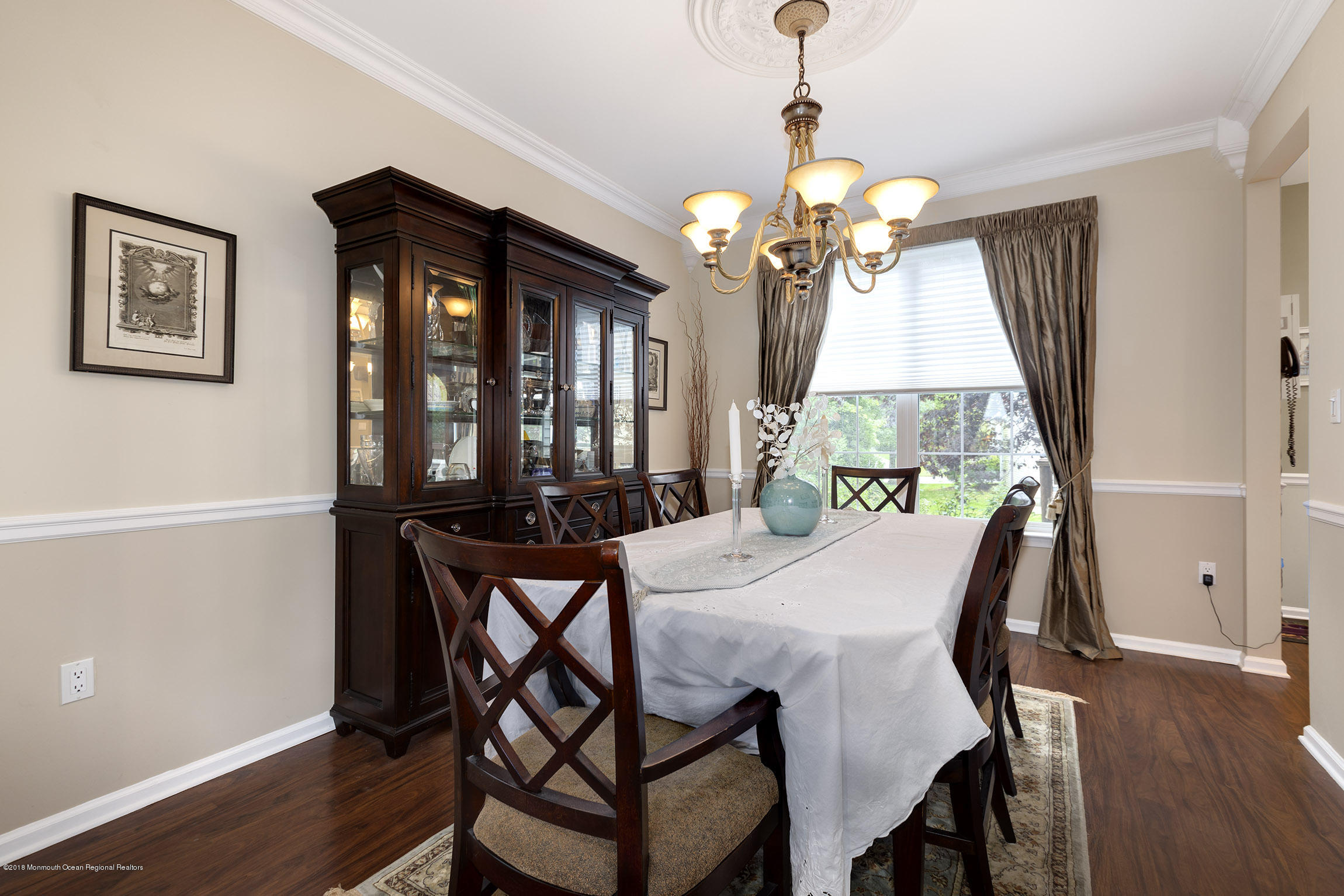 1 Lafayette Key Colts Neck, NJ 07722 - Photo 5 of 25 a view of a dining room with furniture window and wooden floor