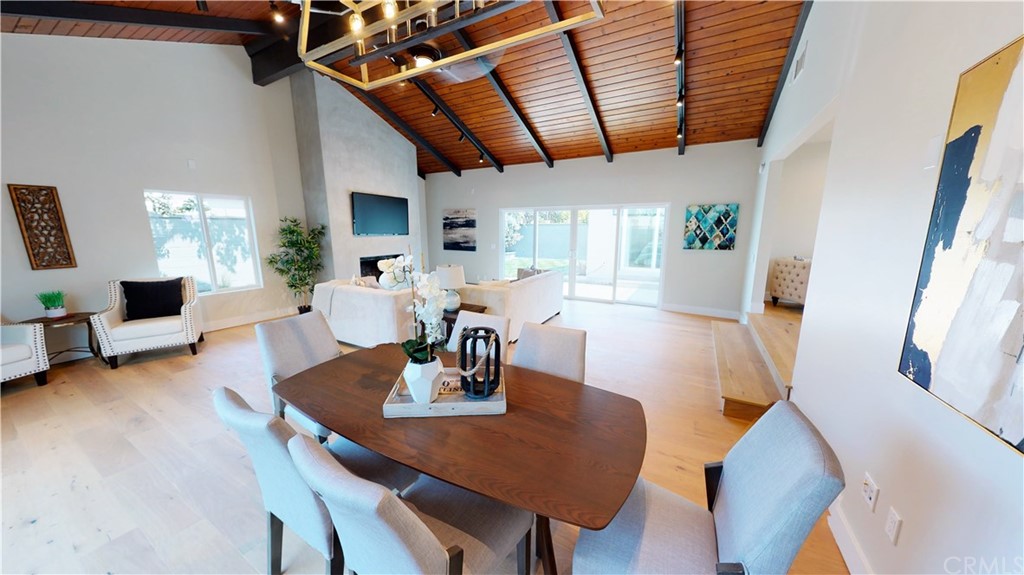 5035 Avenue B Torrance, CA 90505 - Photo 25 of 60 a view of a dining room with furniture and wooden floor