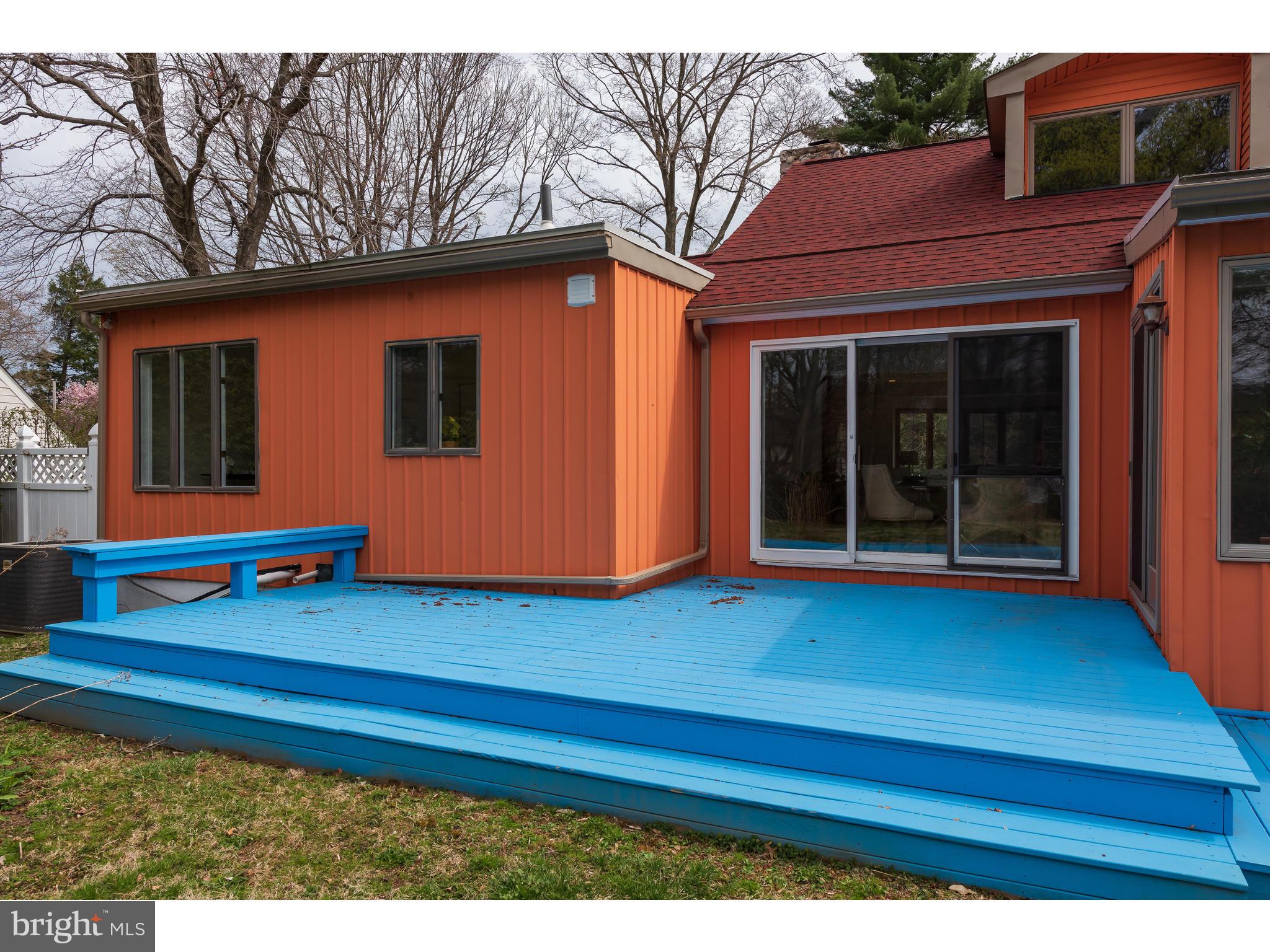 430 Gilpin Road Penn Valley, PA 19096 - Photo 36 of 40 Back of house with deck
