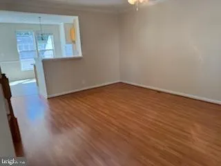 wooden floor in an empty room