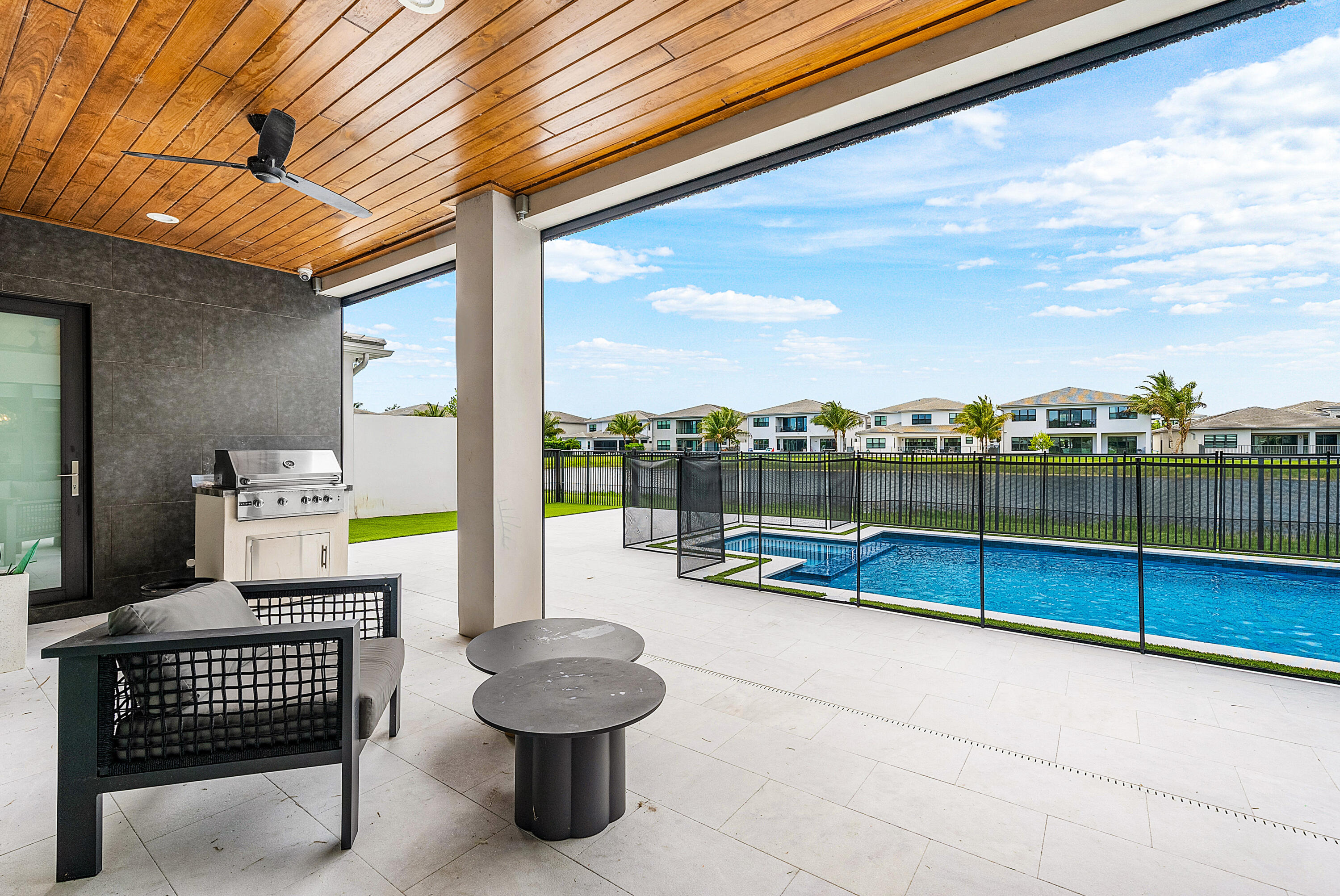 17099 Watersprite Lakes Road Boca Raton, FL 33496 - Photo 22 of 100 Covered Patio overlooking Pool