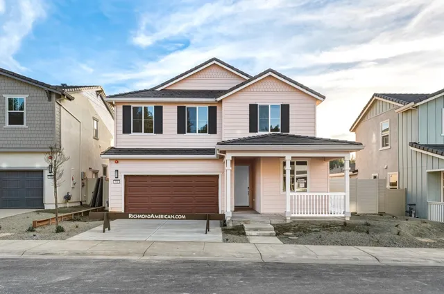 a view of house and street